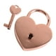 thumbnail image 3 of Decoración con cerradura pequeña, pequeños regalos de San Valentín y aniversario, maleta de hardware oro rosa, 3 of 6