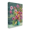 thumbnail image 3 of Stupell Industries Patterned Modern Flower Bouquet Botanical & Floral Painting Gallery Wrapped Canvas Print Wall Art, 3 of 5