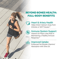 thumbnail image 6 of Naturalis Vegan Vitamin D3+K2 from Algae | 5000 IU D3 with 120mcg MK7 | Vegan Society Certified,Sustainably Sourced,Better Than Animal Derived | Better Support for Bone & Immune Health* | 180 Softgel, 6 of 7