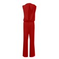 thumbnail image 5 of HHeiK Women's Banquet Dress Jumpsuit Casual Loose Sleeveless Wide Leg Pant Romper Hanging Neck Trousers, 5 of 5