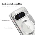 thumbnail image 6 of ELEHOLD Wallet Magnetic Case for Google Pixel 10 /10 Pro Transparent Clear Back RFID Card Holders Compatible with Mag Safe Shockproof Anti-Scratches Protection Case, Grey, 6 of 7