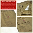 thumbnail image 4 of Dickies Womens Cargo Pants Stretchy Twill High Rise Cargo Joggers Casual & Utility Work Pants for Women, 4 of 7
