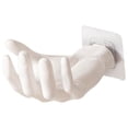thumbnail image 4 of para Toallas de Ropa Montados en La Pared, Estante de Almacenamiento de Resina, Práctico Clip, Diseño de Mano, Colgador de Llaves para Baño, 3 piezas, 4 of 8