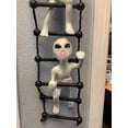 thumbnail image 5 of Aliens on Rope Ladder Statue, 5 of 5
