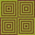 thumbnail image 1 of Ahgly Company Indoor Square Patterned Pistachio Green Area Rugs, 6' Square, 1 of 6
