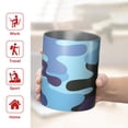 thumbnail image 5 of Camouflage 12oz Stainless Steel Coffee Mug – Double-Wall Insulated Cup with Spill-Resistant Lid, 360° Full-Print Design, Keeps Drinks Hot & Cold for Home, Office, Travel, Thanksgiving,Christmas, 5 of 5