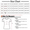 thumbnail image 3 of Pompotops Fashion Woman V-Neck Printed Short Sleeve Printing Blouse T-Shirt Summer Tops, 3 of 4