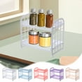 thumbnail image 7 of Kitchen Storage Rack,Plastic Compact Drainage Organizer for Chopsticks and Bowls with Foldable Design and Wall Mount Option,Multifunctional Countertop Shelf for Home Kitchen Space Saving, 7 of 7