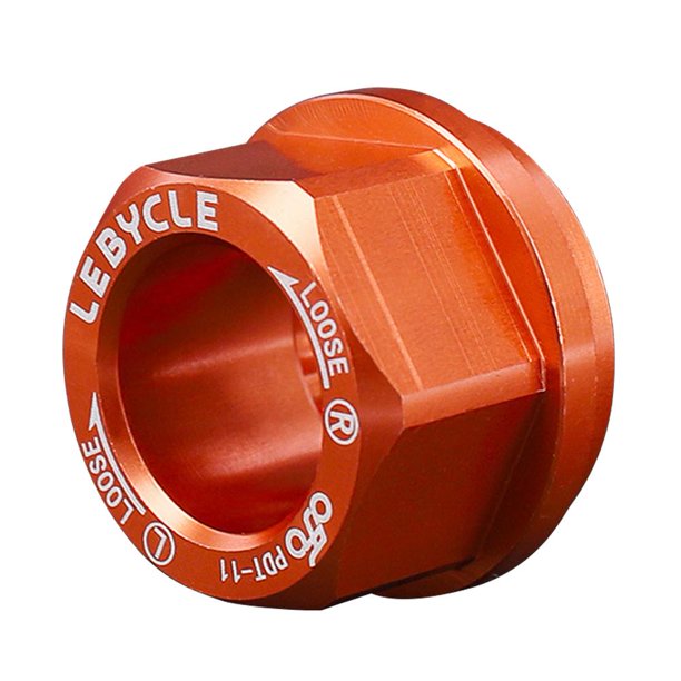 Accesorios para bicicletas Perno de bloqueo de herramienta de extracción de husillo de eje de Pedal de bicicleta de carretera MTB (naranja) Hugtrwg Para estrenar
