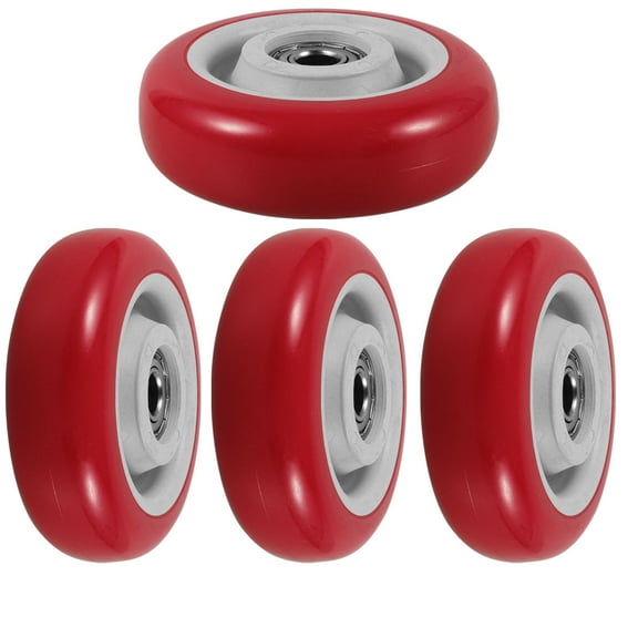 LOLIPPYY 4pcs Caster Wheels Smooth Rolling Replacement Wheels For Carts