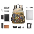 thumbnail image 4 of Balery Vibrant Wildflower Meadow Mochila Ligera para Hombres y Mujeres – Resistente y Impermeable, Ideal para la Escuela, el Trabajo, los Viajes y el Uso Diario, 4 of 7
