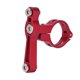 thumbnail image 1 of Soporte para botella de agua de bicicleta, abrazadera, jaula para botella de agua duradera portátil de aleación de aluminio Rojo Sin interior Negro, 1 of 8