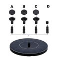 thumbnail image 2 of 2xMini Solar Fountain Pump Bird Bath 4 Nozzles Included_Perfect Gift, 2 of 5