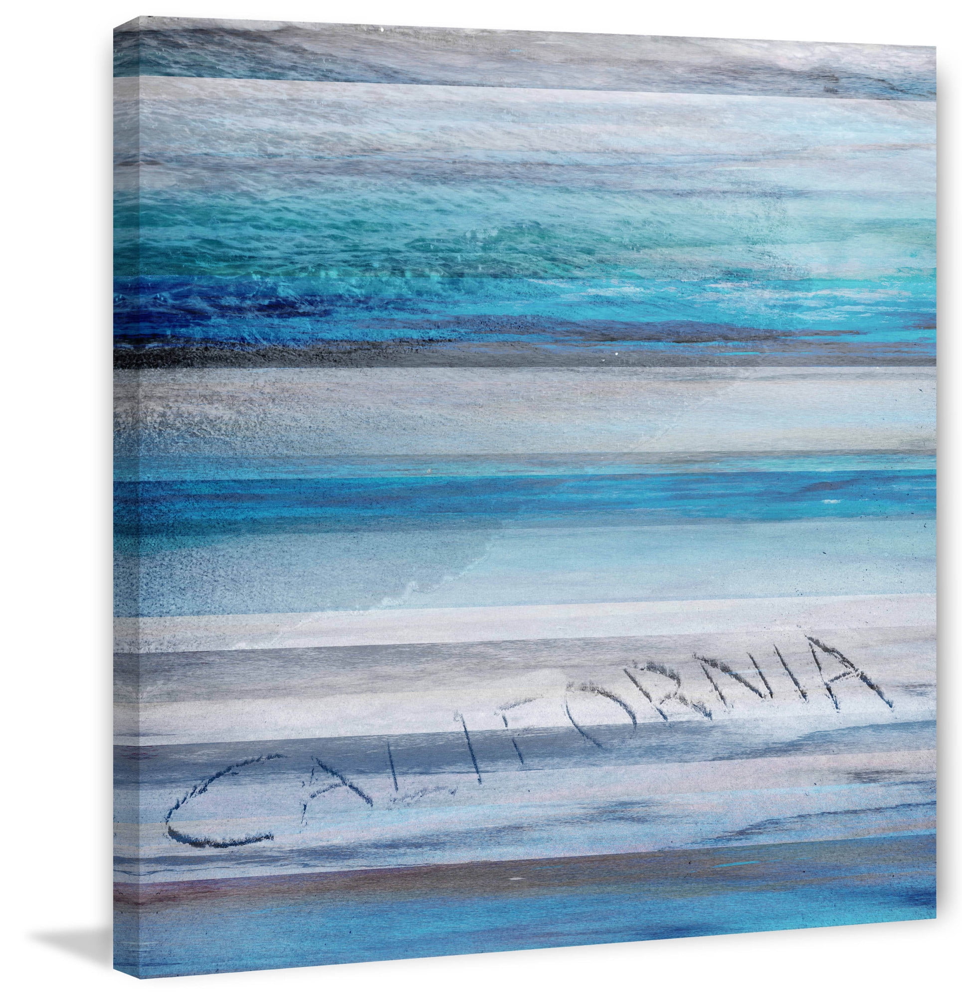Parvez Taj "California in the Sand" Print on Canvas