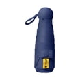 thumbnail image 3 of plegable pequeño, compacto, ultraligero, resistente al agua, a la lluvia y con protección solar para viajes y actividades al aire libre. Azul, 3 of 8