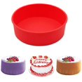 thumbnail image 4 of Practical Non-Stick 25cm Pastry Crafts DIY Baking Tool Kitchen Manual Mousse Cake Pizza Cake Mold Mould Baking Pan, 4 of 7