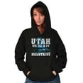 thumbnail image 3 of Utah Mountains Camping Hiking Hunting Hoodie Sweatshirt Women Men Brisco Brands M, 3 of 6