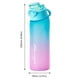 thumbnail image 2 of Botella de agua de 750ML y fragancia de frutas sin BPA Fitness al aire libre rosa, 2 of 8