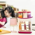 thumbnail image 2 of Leyeet Baby Food Squeeze Station, Fill 3 Reusable Pouches at Once, BPA-Free Homemade Puree Maker with 10 Storage Bags, Homemade Baby Food Prep Essential, Baby Food Maker for Kids, 2 of 10
