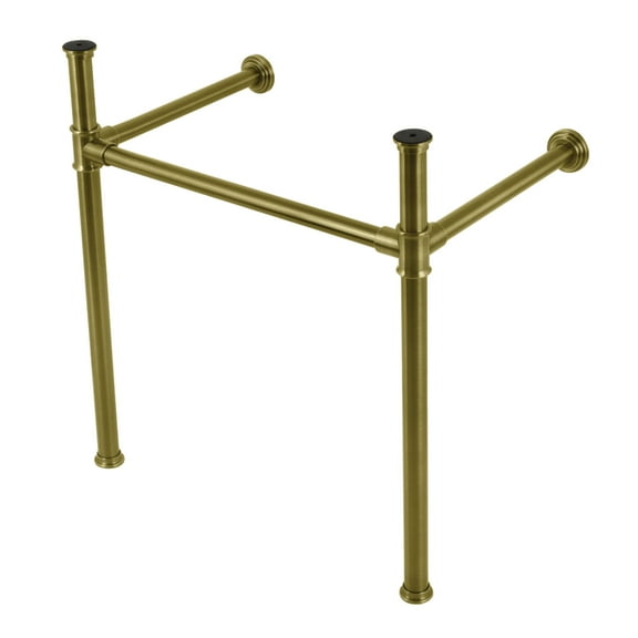 Kingston Brass VPB33083 Stainless Steel Console Sink Legs in Antique Brass