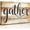 gather, variant on Dining Room Wall Art Gather Signs for Home Decor Kitchen Pictures Wall Decor Rustic Gather Sign for Wall Decorations Inspirational Saying Quotes Canvas Poster Farmhouse Textured Artwork Framed 12x16"