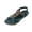 Green_002, variant on Boho Sandals For Women 2026 Dressy Summer Bohemian Flats Shoes Arch Support Butterfly Braided T-Strap Flat Sandals Black 35