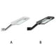 thumbnail image 5 of Yuarrent Luz de pared Solar ajustable recargable al aire libre gran angular lámpara patio pasarela carretera noche seguridad iluminación equipo camino Iluminación y accesorios Blanco Yuarrent HA072886-01, 5 of 6