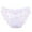 White, variant on Womens Underwear Underwear for Women Briefs Lace Embroidery G-string Low-waist Thong Ladies Underwear Panties Beige One Size