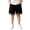 Black, variant on Shorts for Boys Striped Print Shorts Color Block Design Pocket Elastic Waist Pattern Printed Loose Fit Pants Coffee 6 Months-12 Months