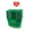 GREEN, variant on Shopping Basket Set of 12 Plastic with Sign and Stand (Metal Handles)