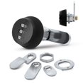 thumbnail image 1 of FJM Security Combi-Cam 7850R-S-Black Combination Cam Lock, 5/8" Black Finish, 1 of 4