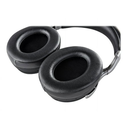 Denon Electronics - Wireless Noise-Cancelling Headphones, Up to 20 hours of Bluetooth and Noise Cancelling - Black