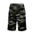 thumbnail image 5 of Mens Camo Shorts Loose Fit Cargo Shorts for Men Multi Pocket Lightweight Fishing Hiking Cargo Shorts, 5 of 5