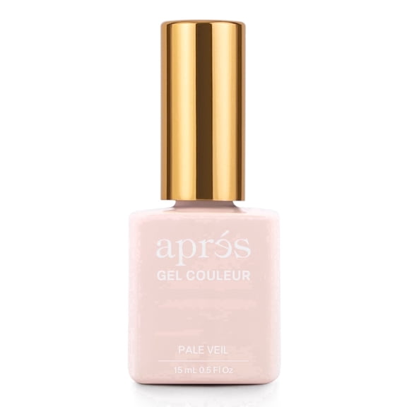 APRÉS Gel Couleur Gel Nail Polish, HEMA & TPO-Free, Pale Veil 282, 15ml
