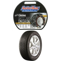 Douglas All-Season Tire 195/70R14 91S SL & Peerless Tire Chain Bundle