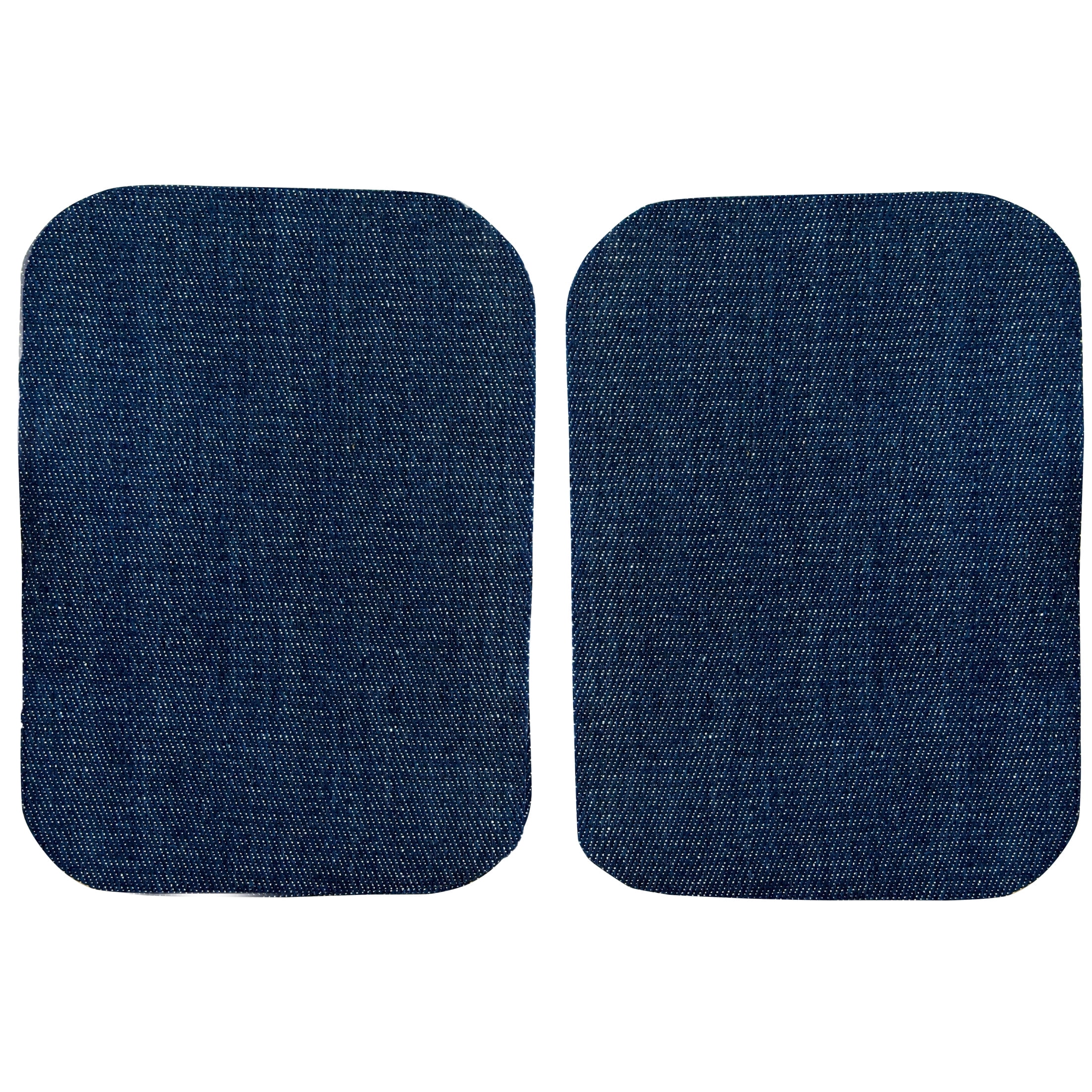 Bondex Worn Denim Blue 5 x 7 Fabric Iron-On Patches, 2 Pieces 