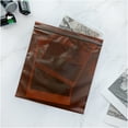 thumbnail image 3 of Plymor 8" x 8" (Pack of 100), 3 Mil Amber UV Zipper Reclosable Plastic Bags, 3 of 4