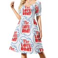 thumbnail image 1 of Robe Sans Manches The Love Boat Robes d'Été pour Femmes Robes de Soirée Luxe 2024, 1 of 5