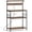 Rust, variant on JIOABL 31" Baker's Rack with top plate and Microwave Stand Organizer Storage Shelf for Kitchen - Ideal for Snacks, Coffee Bar, Plant Stand, or Study Room Decor Shelf, Rust