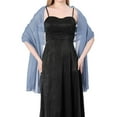 thumbnail image 1 of Chal de gasa para mujer - Talla grande, 30 colores - Perfecto para bodas, vestidos de noche, pareos de playa y viajes, 1 of 2
