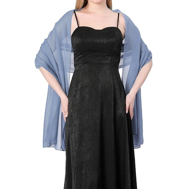 Chal de gasa para mujer - Talla grande, 30 colores - Perfecto para bodas, vestidos de noche, pareos de playa y viajes