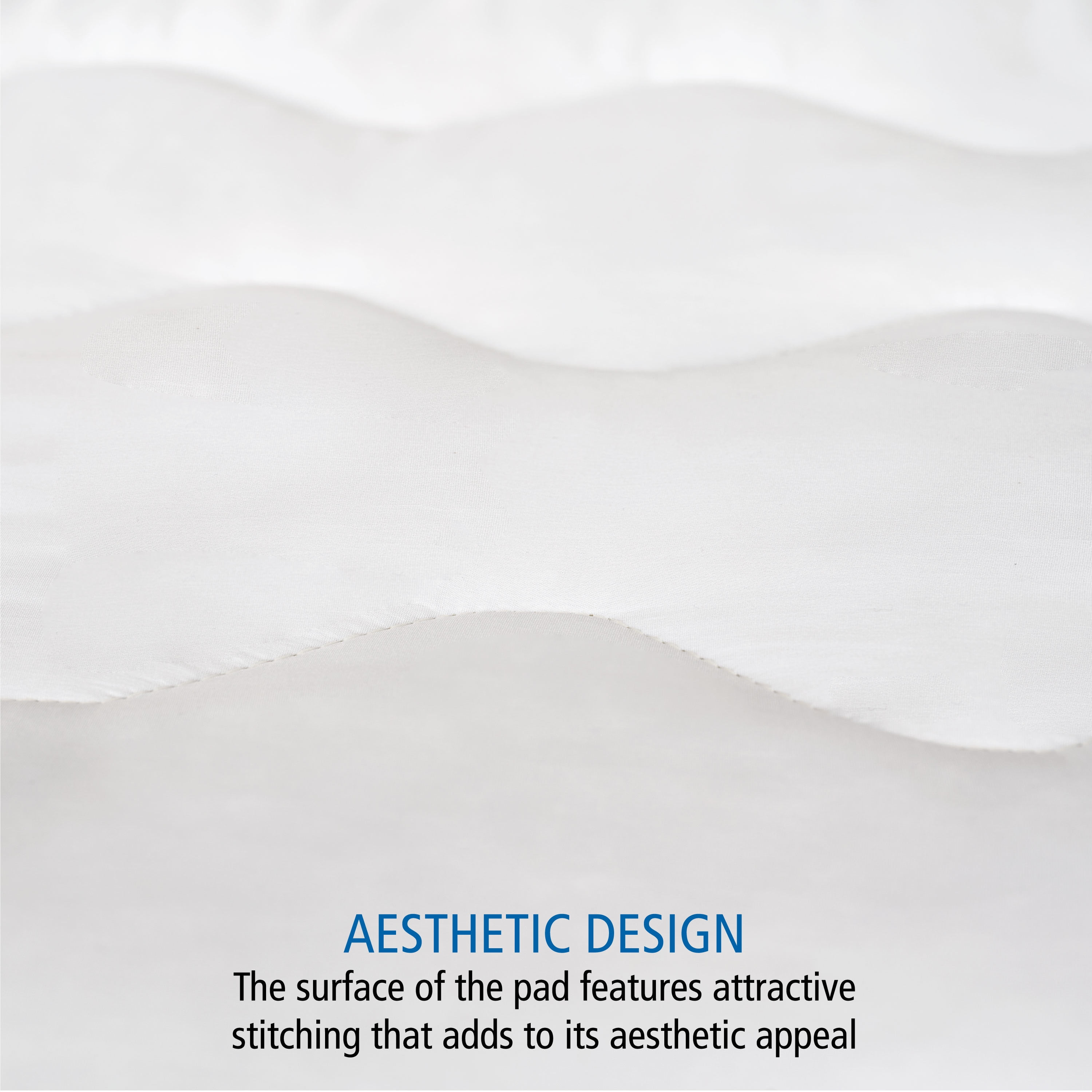 Mainstays Extra Thick Mattress Pad 10 oz fill in Multiple Sizes