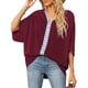 thumbnail image 1 of Txlixc Dolman manga cuello en V mujer #39;st - camisa gasa suelta Split verano Street Top Txlixc  moda, 1 of 6