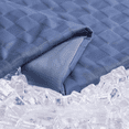 thumbnail image 3 of Waffle Weave Comforter for Hot Sleepers, Lightweight Cooling Blanket, King Size, Blue, 3 of 6