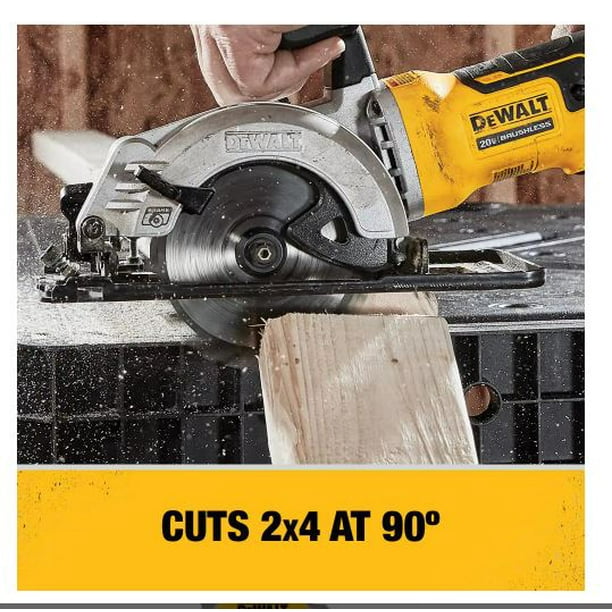 Image of DeWalt DCS571B cordless circular saw on Walmart website