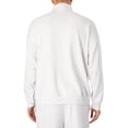 thumbnail image 3 of Calvin Klein Lounge Quarter Zip Sweatshirt, White, 3 of 6