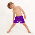 thumbnail image 7 of Xuhomer Summer Swim Trunks for Boys Teens Funny Emoji Print Drawstring Elastic Waist Beach Shorts Casual Loose Vacation Bathing Suit 6-15T, 7 of 7