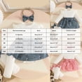 thumbnail image 4 of Gerichy Baby Girl Fall Winter Clothes Set Newborn Romper Dresses Outfit Long Sleeve Knitted Romper Dress + Sock + Headband Outfits 0-18 Months, 4 of 7