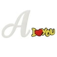 thumbnail image 2 of Breloques pour Sac de Plage, Accessoires Alphabet en Silicone avec Insert pour Sacs de Plage, 2 of 7