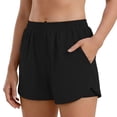 thumbnail image 3 of Hrsba Women's Yoga Shorts High Waisted Running Shorts Summer Casual Shorts With Pockets, 3 of 9